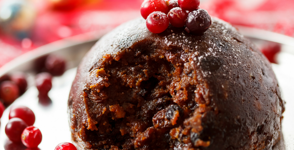 Christmas pudding healthy low fat reduced sugar