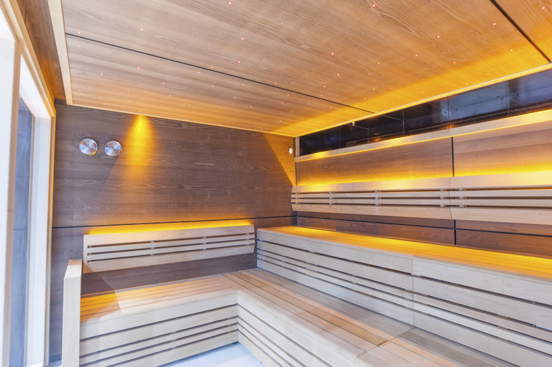 sauna room